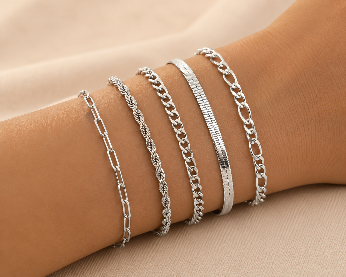 Ellis™ | Gold Bracelet Set - Photo 2
